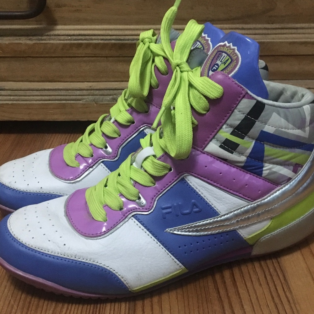 Fila Melrose Geo Hightop Women’s Sneakers Size 10